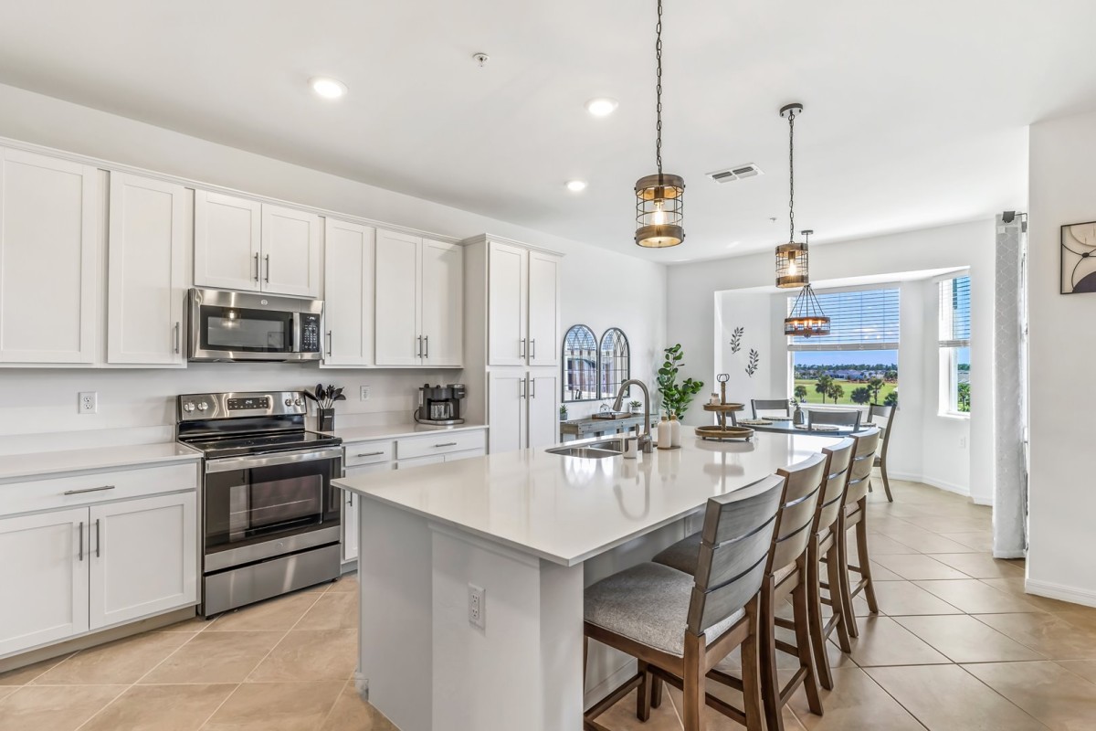 Large Kitchen Island Seating for 4