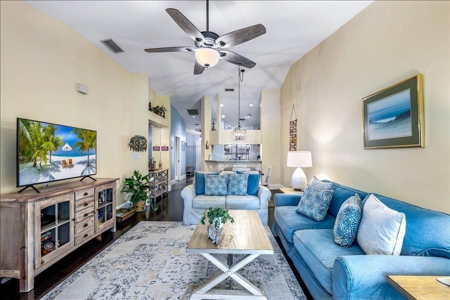 interior of Southwest Florida vacation rental