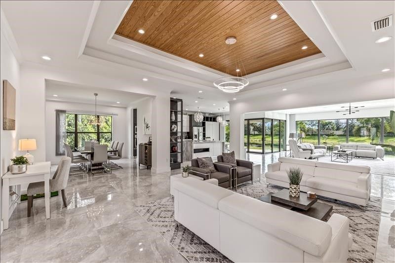 Interior of Naples vacation home