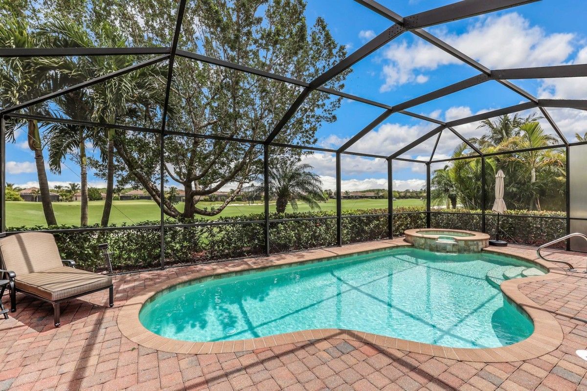 pool of rental home