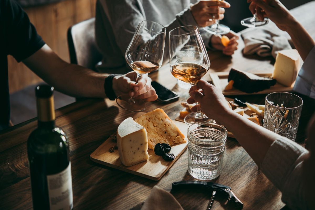 table of food