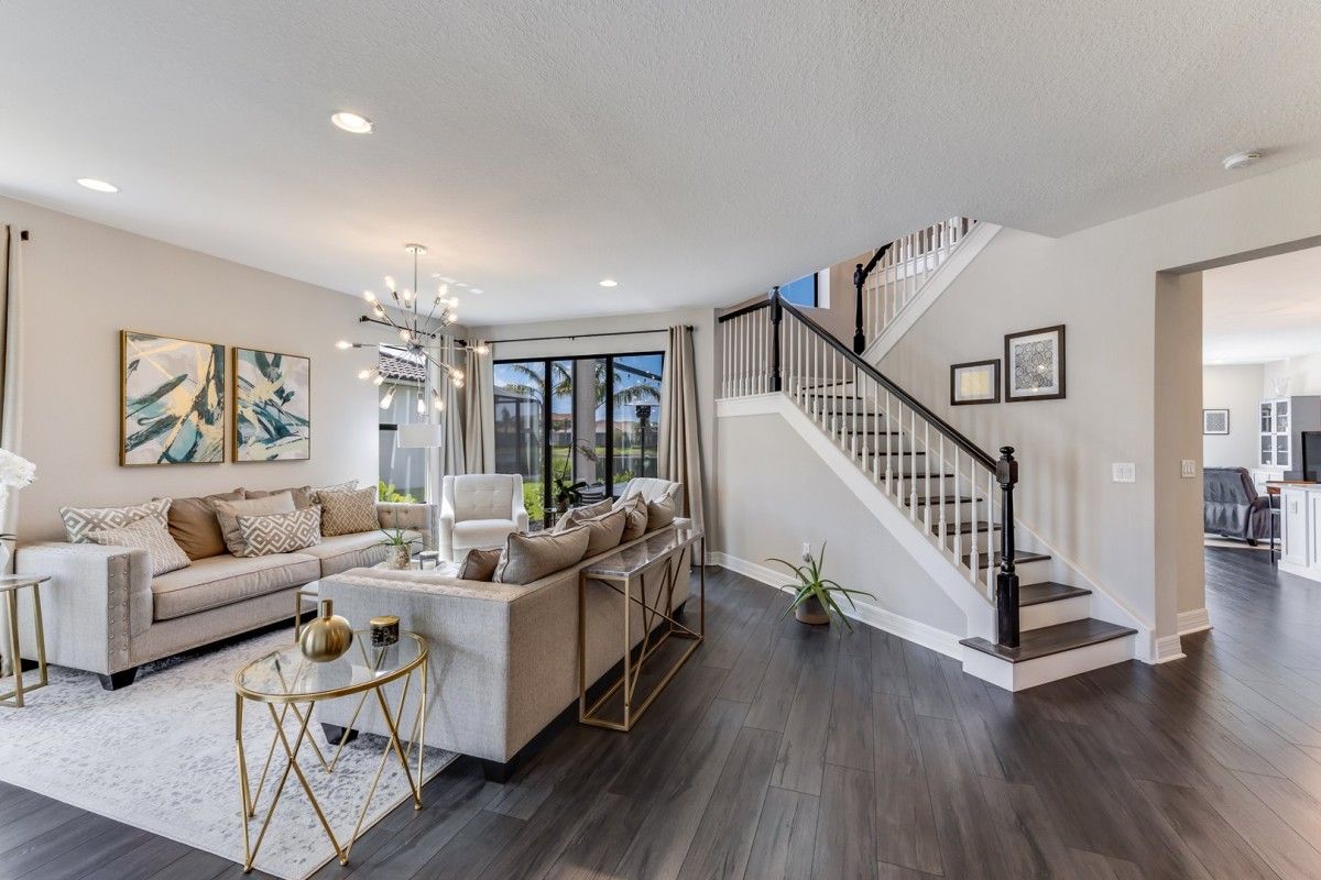 interior of vacation rental