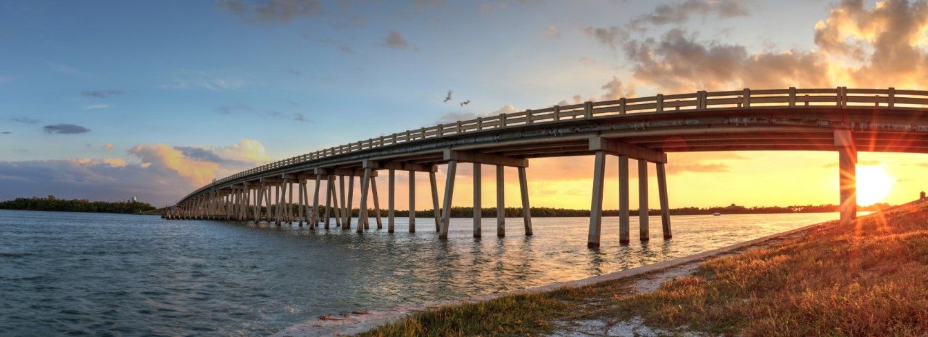 Bridge over Estero Bay