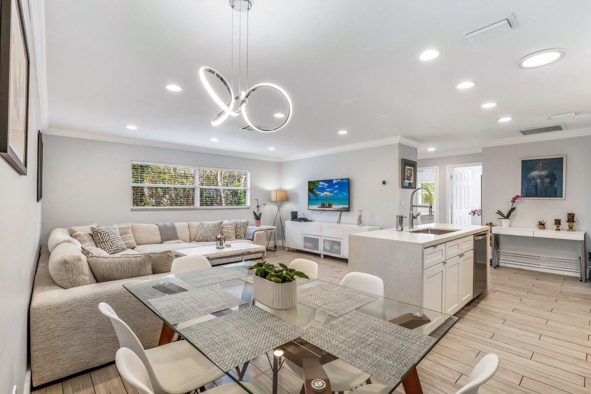 interior of naples vacation rental home
