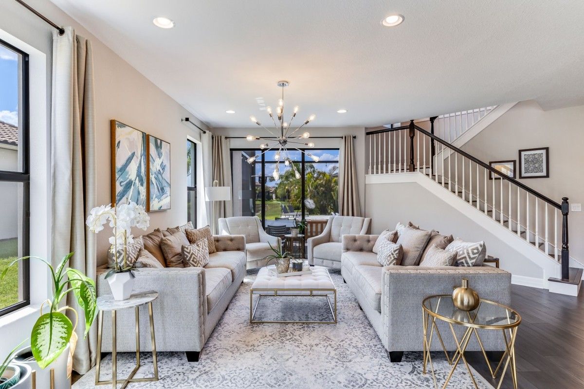 interior of southwest florida vacation rental